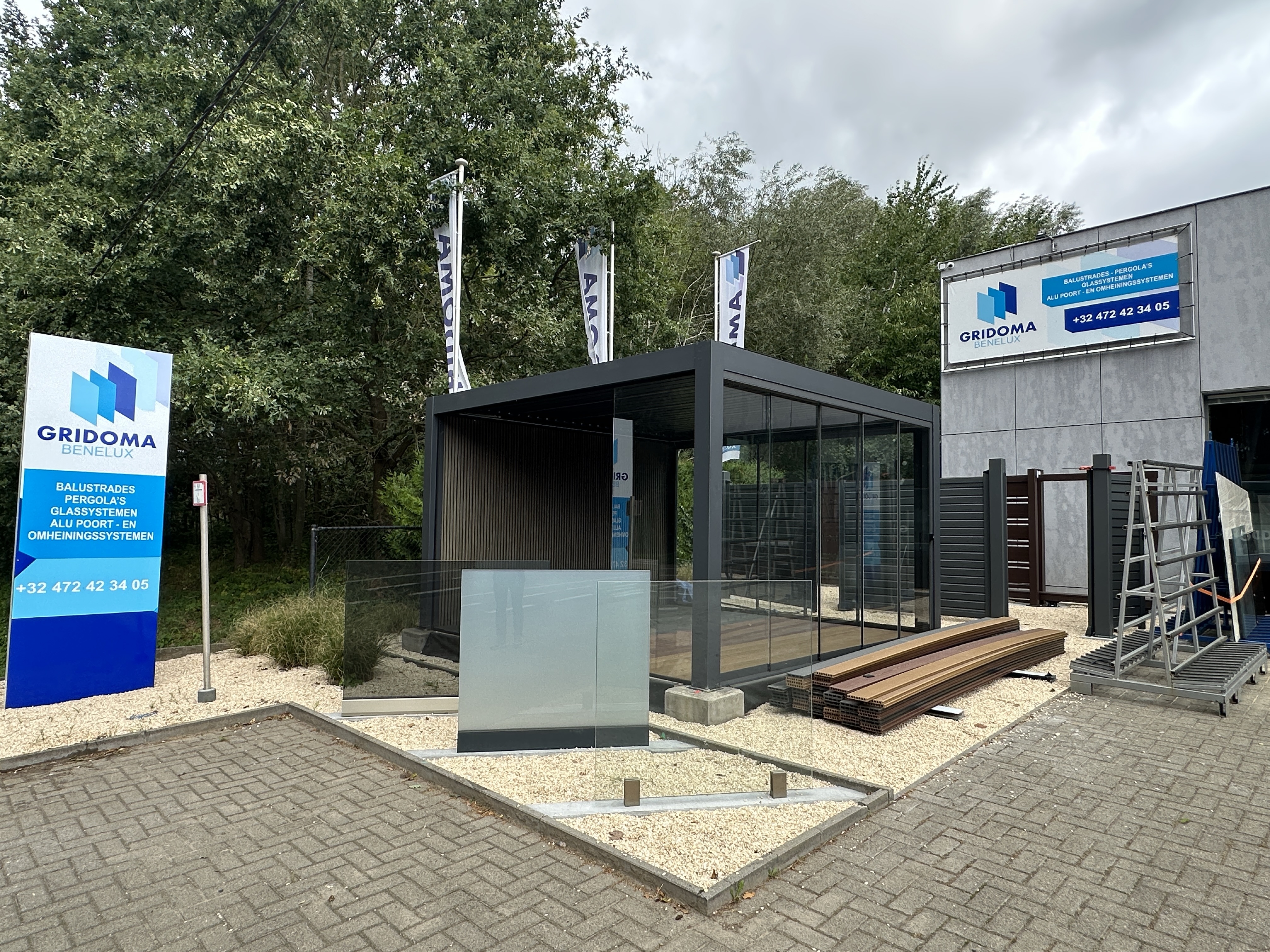 Gridoma Benelux showroom